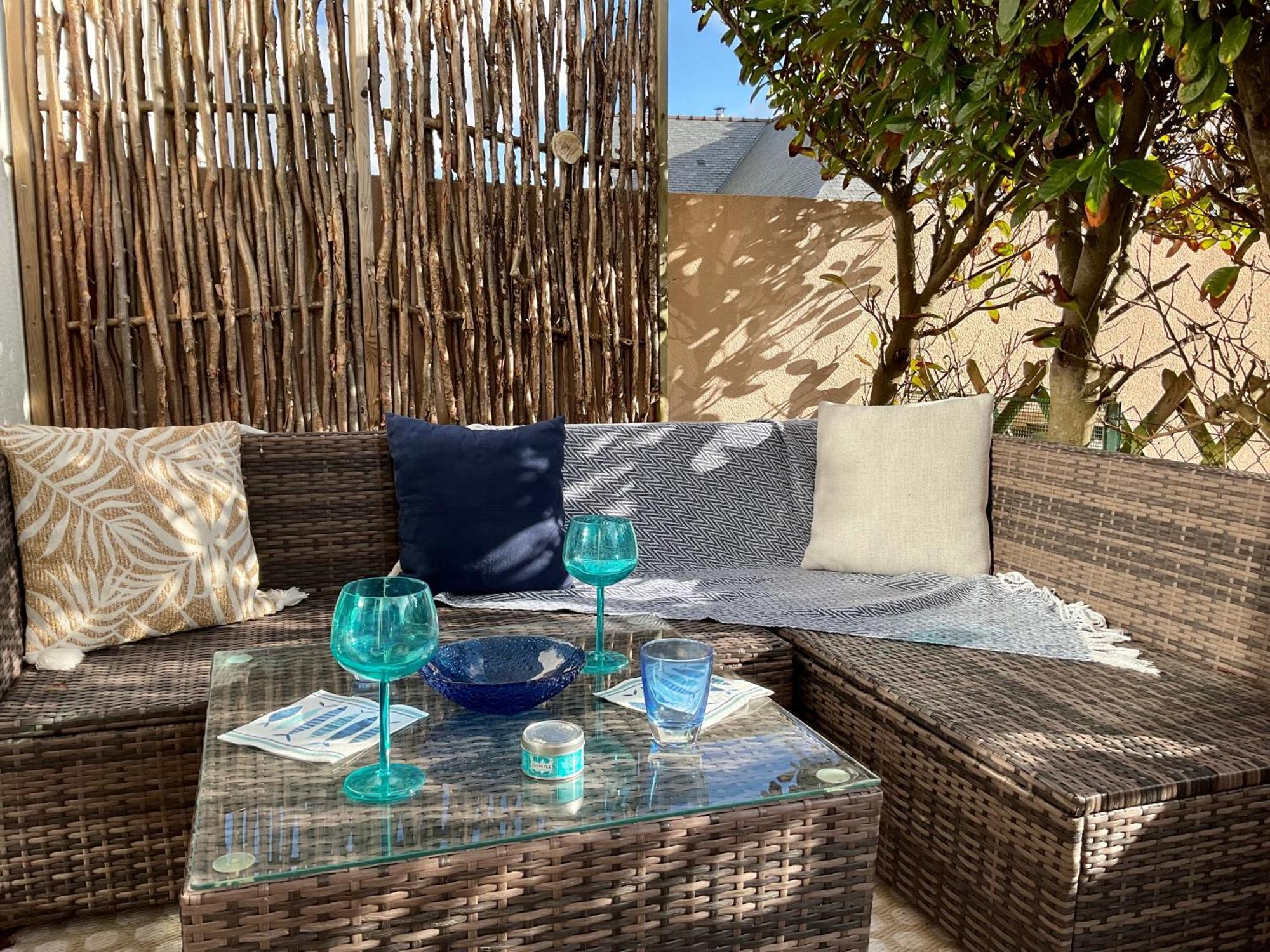 Le Nid Douillet, Studio Avec Terrasse Et Parking A 400M Des Plages 拉莫尔海滩 外观 照片